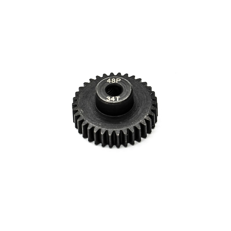 Set 3 Pignons 48DP 3.175mm 13T 15T 17T Acier Noir - Engrenages RC Voiture 1/10, Moteur Sans Balais