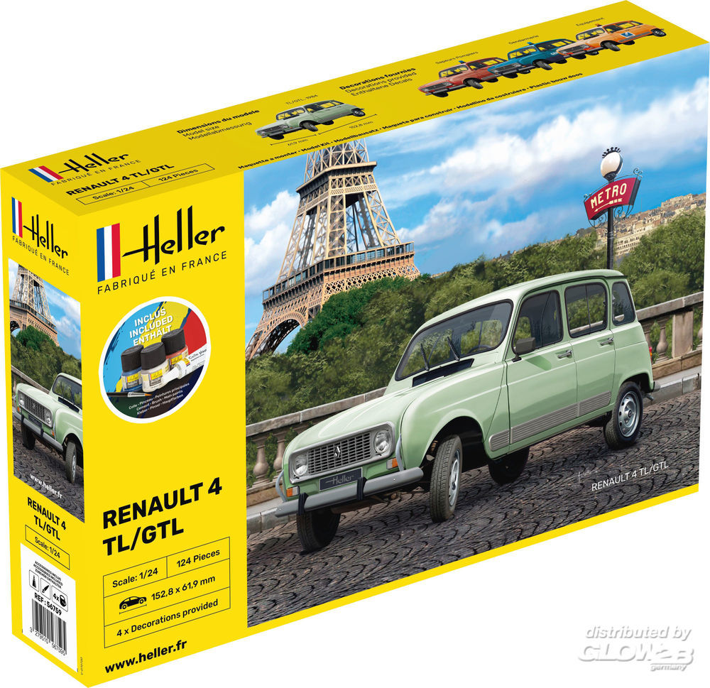 Heller 56159 - Maquette Citroën 11 CV - 1:43