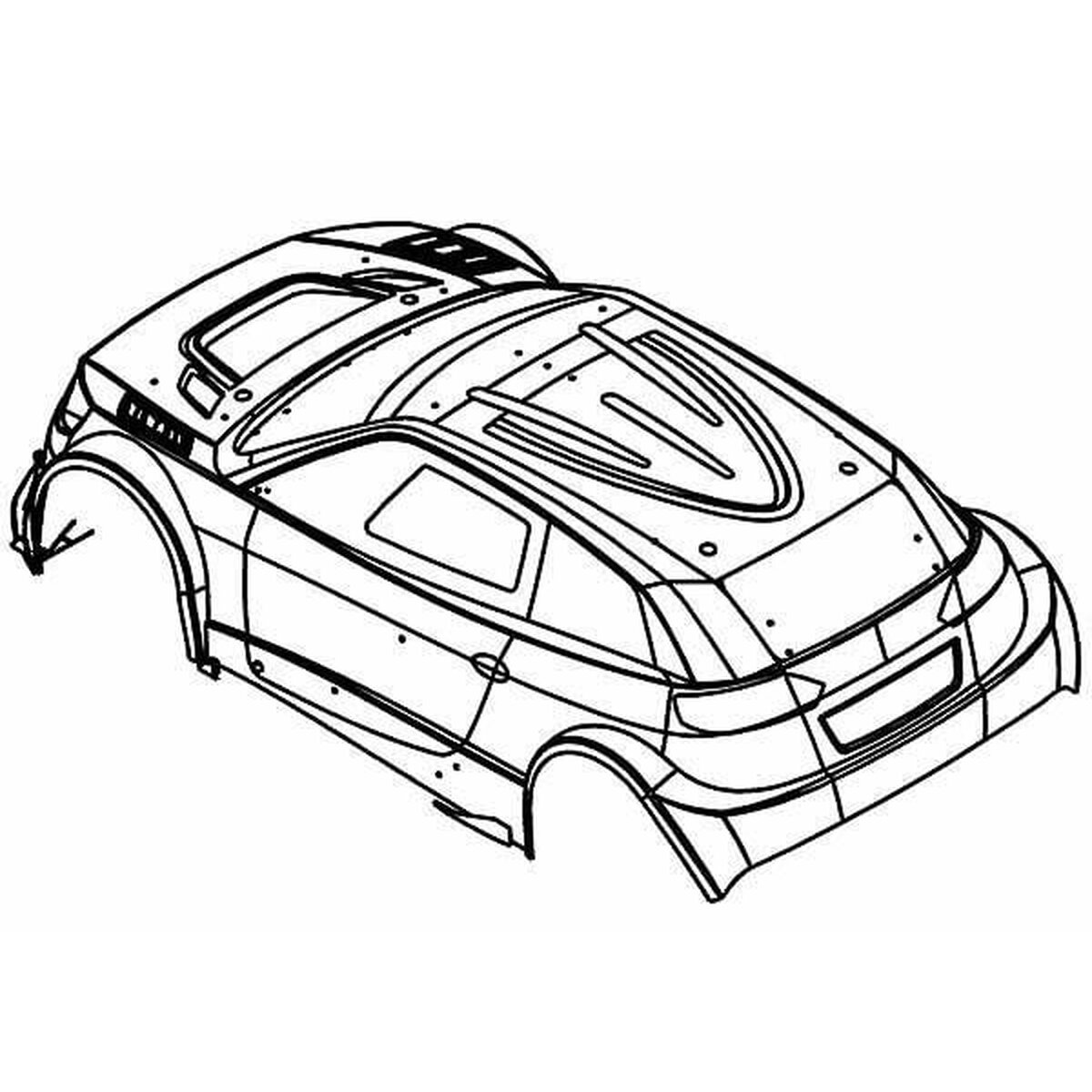 MCD - XR-5 Rally Body Shell Kit complet