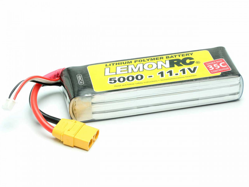 Traxxas Batterie LiPo 14.8V 5000mAh 4S 25C Hardcase ID - Batterie Modélisme Haute Performance
