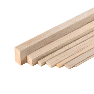 BAGUETTE BALSA 8X8  LONG 100
