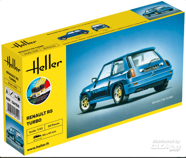DEAGOSTINI RALLY VOITURE Collection 1/43 Renault 5 Turbo 1982 Objet EUR